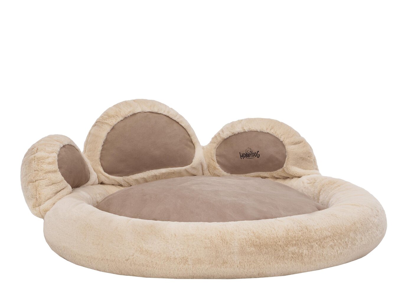 Hobbydog pesa Exclusive Paw Beige, XL, 85x85 cm цена и информация | Pesad, padjad | kaup24.ee