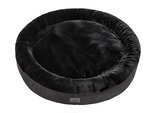 Hobbydog лежак Rabbit Black, XL, 75x75 см