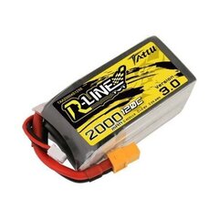 Aku Tattu R-Line versioon 3.0 2000mAh 14.8V 120C 4S1P XT60 цена и информация | Смарттехника и аксессуары | kaup24.ee