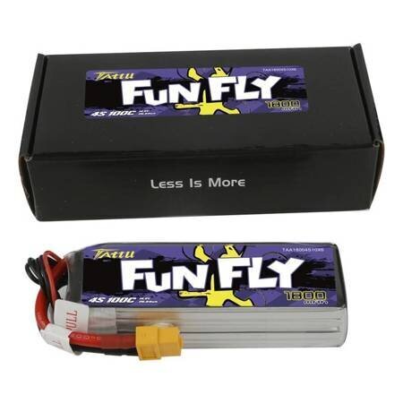 Aku Tattu Funfly 1800mAh 14.8V 100C 4S1P XT60 hind ja info | Nutiseadmed ja aksessuaarid | kaup24.ee