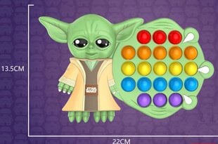 Силиконовая игрушка Pop it Star Wars цена и информация | Настольные игры, головоломки | kaup24.ee