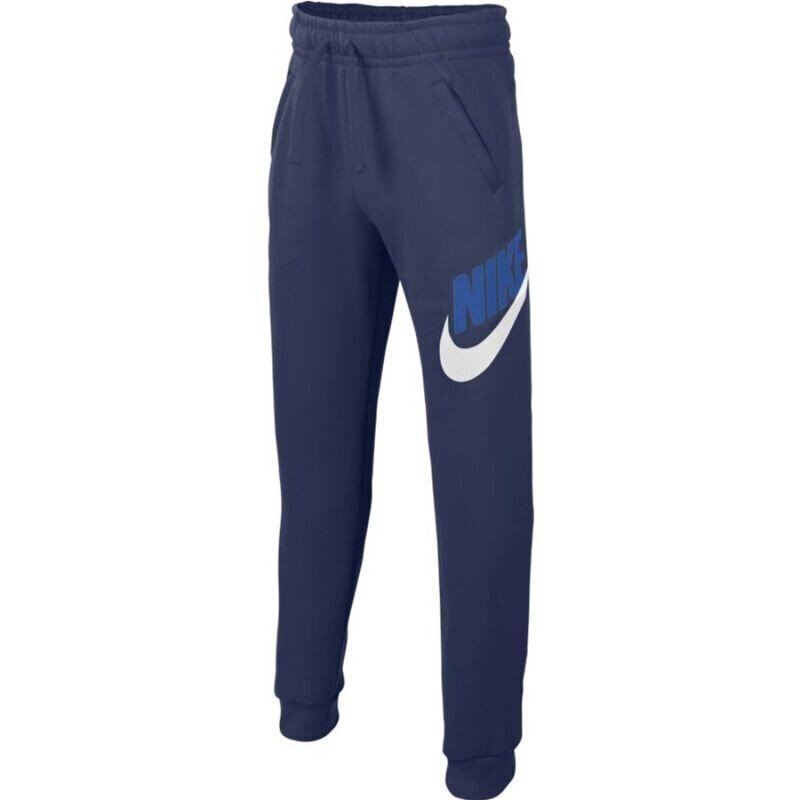 Poiste spordipüksid Nike Sportswear Club Fleece Jr CJ7863 410, sinine hind ja info | Poiste püksid | kaup24.ee