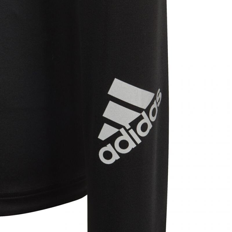 Laste T-särk Adidas Jb Ask Spr Ls Jr FL1339, must hind ja info | Poiste kampsunid, vestid ja jakid | kaup24.ee