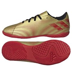 Спортивная обувь для мальчиков Adidas Nemeziz Messi.4 IN Jr FY0811, золотистые цена и информация | Детская спортивная обувь | kaup24.ee