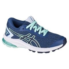 Беговые кроссовки для мальчиков Asics GT 1000 9 GS Jr 1014A150 405, синие цена и информация | Детская спортивная обувь | kaup24.ee