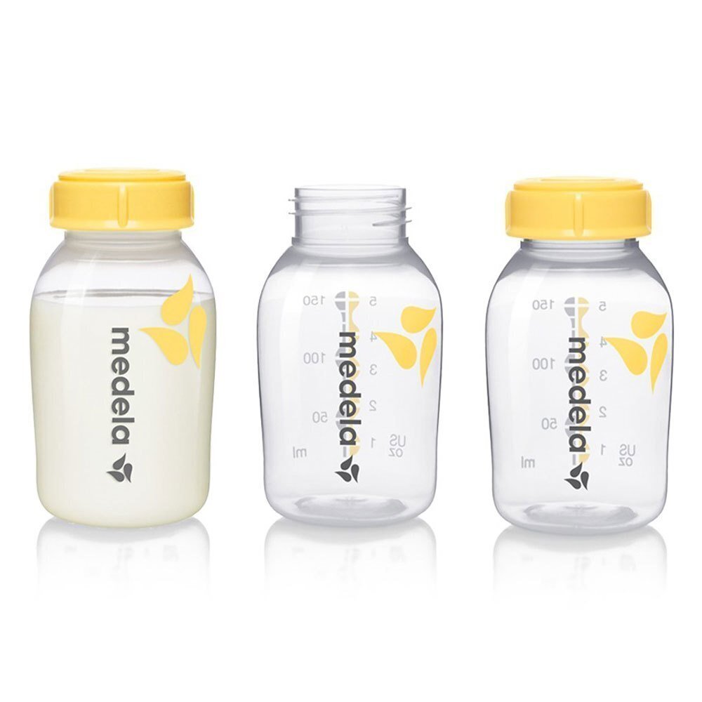 Piimapudelite komplekt Medela, 150 ml, 3 tk hind ja info | Lutipudelid ja aksessuaarid | kaup24.ee