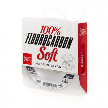 Леска Lucky John Fluorocarbon Soft 100м 0.18мм цена и информация | Филаменты | kaup24.ee