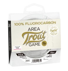 Леска Lucky John Fluorocarbon Area Trout Game 0.75м 0.18мм цена и информация | Филаменты | kaup24.ee