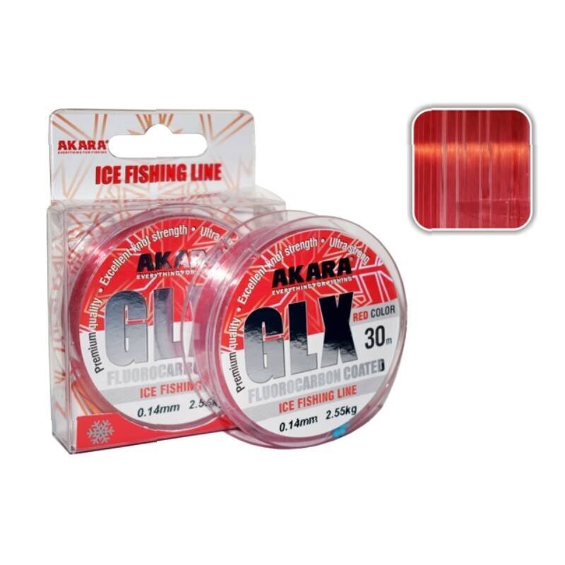 Tamiil AKARA Glx Ice Red 30m 0,12mm hind ja info | Tamiilid | kaup24.ee