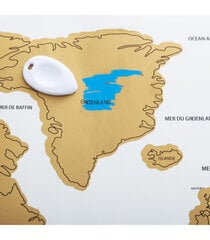 Kustutatav reisikaart hind ja info | Maailmakaardid | kaup24.ee