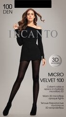 Naiste sukkpüksid Incanto Micro Velvet 100 DEN, burgundia hind ja info | Sukkpüksid | kaup24.ee