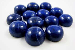 Looduslik Lapis Lazuli Cabochon 12 mm klass AA hind ja info | Ehete valmistamine, helmestamine | kaup24.ee