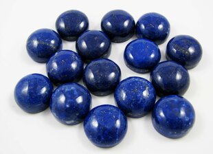 Looduslik Lapis Lazuli Cabochon 16 mm klass AA hind ja info | Ehete valmistamine, helmestamine | kaup24.ee