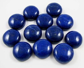 Looduslik Lapis Lazuli Cabochon 20 mm klass AA hind ja info | Ehete valmistamine, helmestamine | kaup24.ee