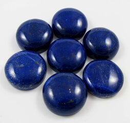 Looduslik Lapis Lazuli Cabochon 25 mm klass AA hind ja info | Ehete valmistamine, helmestamine | kaup24.ee