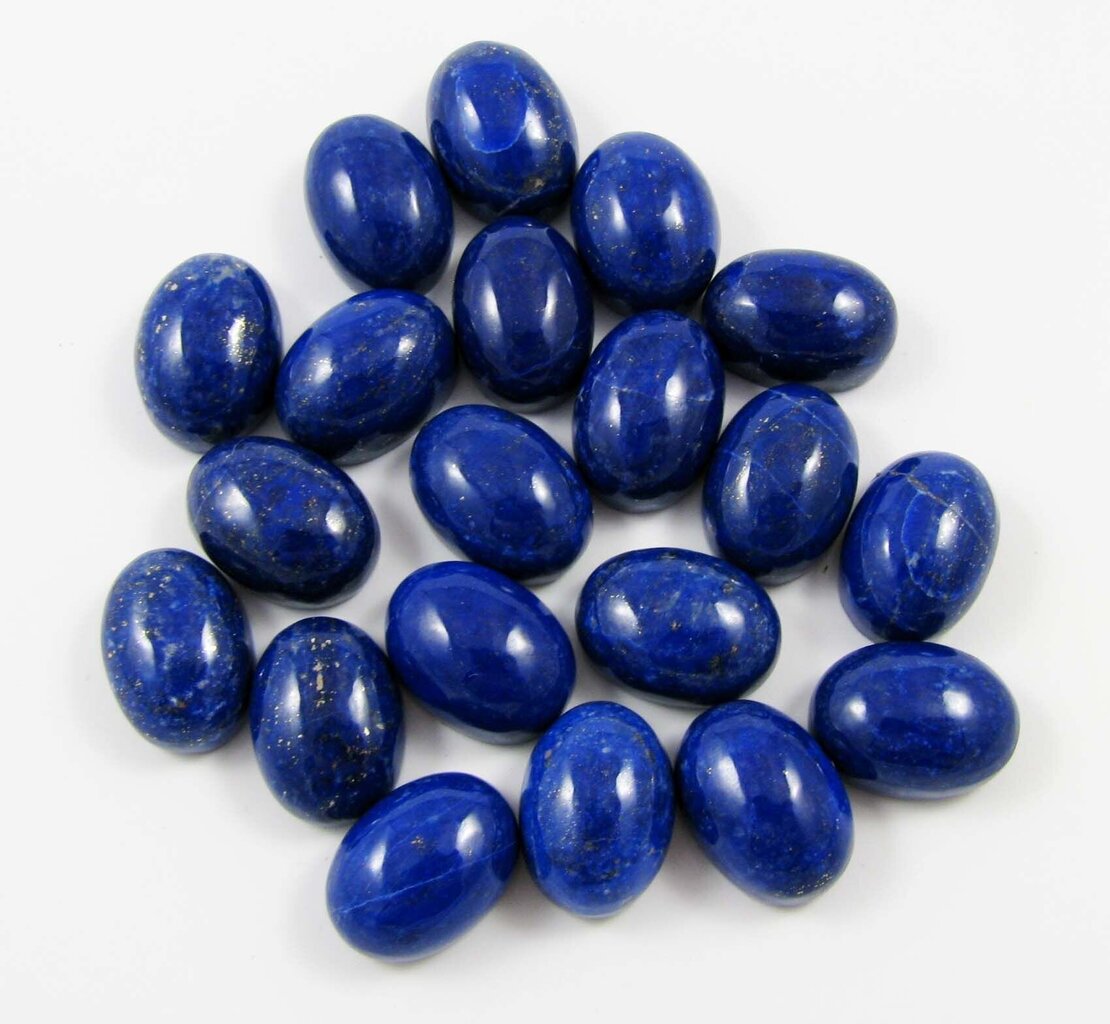 Looduslik Lapis Lazuli Cabochon 14x10 mm klass AA цена и информация | Ehete valmistamine, helmestamine | kaup24.ee