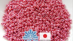 Бисер TOHO® Seed Beads PermaFinish - Galvanized Orchid TR-11-PF563 11/0 (2,2 мм) 10 г. цена и информация | Принадлежности для изготовления украшений, бисероплетения | kaup24.ee