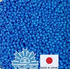 TOHO® seemnehelmed läbipaistmatu-jäätunud rukkilill TR-11-43DF 11/0 (2,2 mm) 10 g. hind ja info | Ehete valmistamine, helmestamine | kaup24.ee