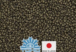 TOHO® seemnehelmed jäätunud antiikpronks TR-11-223F 11/0 (2,2 mm) 10 g. hind ja info | Ehete valmistamine, helmestamine | kaup24.ee