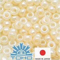 TOHO® Biseris Ceylon Lt Ivory 11/0 (2,2 mm) 10 g. hind ja info | Ehete valmistamine, helmestamine | kaup24.ee