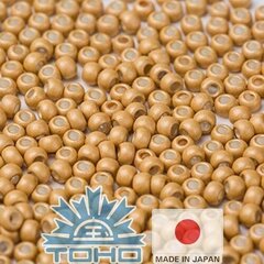 Бисер TOHO® Seed Beads Galvanized-Matte Starlight 11/0 (2,2 мм) 10 г. цена и информация | Принадлежности для изготовления украшений, бисероплетения | kaup24.ee