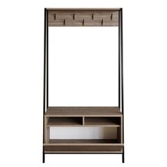 Комплект мебели для прихожей Kalune Design Devin, коричневый цена и информация | Комплекты в прихожую | kaup24.ee