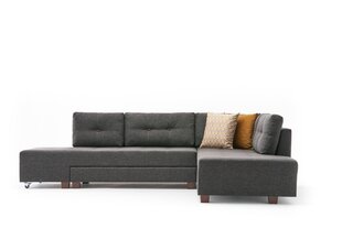 Мягкий уголок Kalune Design Manama, правый, серый цена и информация | Угловые диваны | kaup24.ee