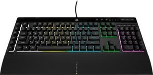 Juhtmega mänguri klaviatuur Corsair Gaming K55 RGB PRO -CH-9226765-ND цена и информация | Клавиатуры | kaup24.ee