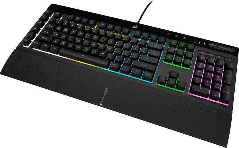 Juhtmega mänguri klaviatuur Corsair Gaming K55 RGB PRO -CH-9226765-ND цена и информация | Klaviatuurid | kaup24.ee