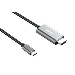 Calyx, HDMI/USB-C, 1.8 m hind ja info | Trust Kodumasinad, kodutehnika | kaup24.ee