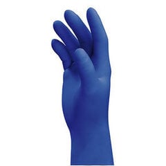 Перчатки нитриловые одноразовые Uvex U-fit, синий, в коробке 100 шт., толщина 0,08 мм, без пудры, размер S цена и информация | Рабочие перчатки | kaup24.ee