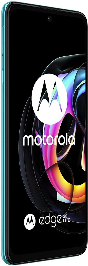 Motorola Edge 20 Lite 5G, 8/128 GB, Dual SIM PANE0045SE Lagoon Green цена и информация | Telefonid | kaup24.ee
