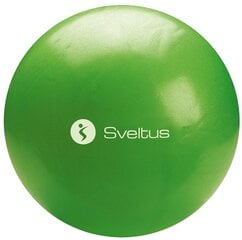 Мяч для йоги SVELTUS 0415, 25см, зеленый цена и информация | Товары для йоги | kaup24.ee