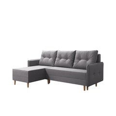 Угловой диван-кровать Fern, серый цена и информация | Диваны | kaup24.ee