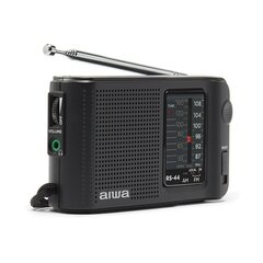 Aiwa RS-44 black цена и информация | Радиоприемники и будильники | kaup24.ee