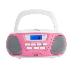 Magnetoola Aiwa BBTU-300PK pink/white kaina ir informacija | Raadiod, magnetoolad | kaup24.ee