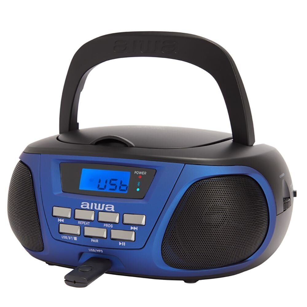 Magnetoola Aiwa BBTU-300BL blue/black hind ja info | Raadiod, magnetoolad | kaup24.ee