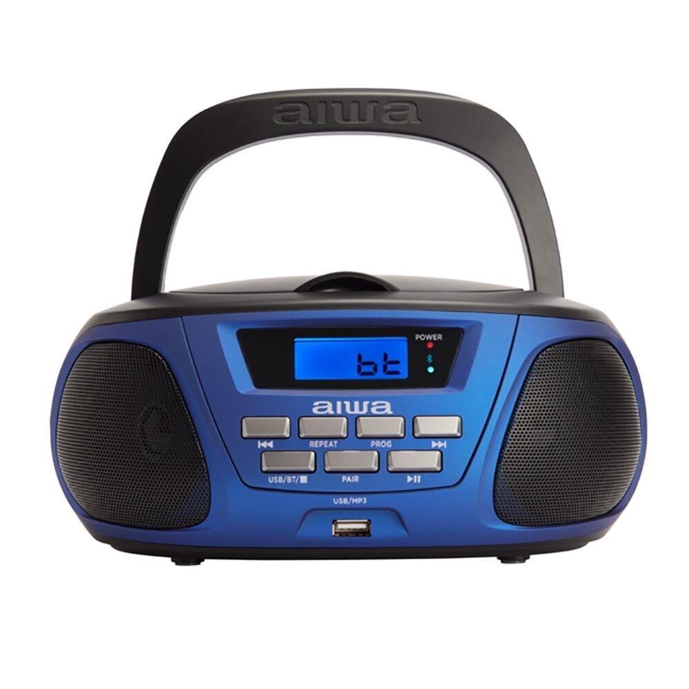 Magnetoola Aiwa BBTU-300BL blue/black цена и информация | Raadiod, magnetoolad | kaup24.ee