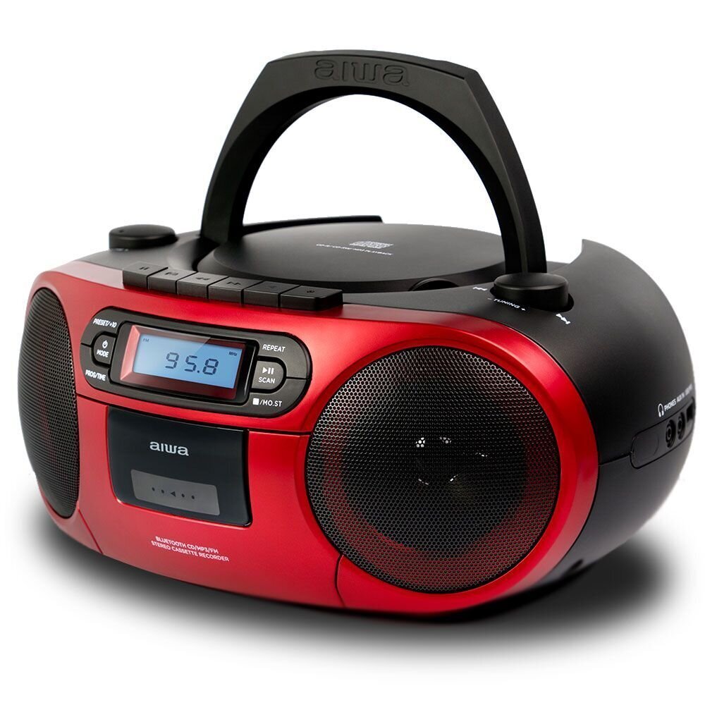 Magnetoola Aiwa BBTC-550RD red hind ja info | Raadiod, magnetoolad | kaup24.ee