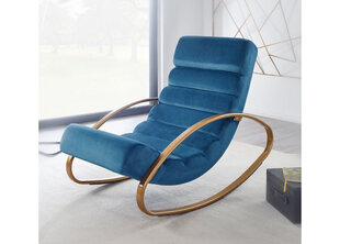 Kресло-качалка Relax, синяя цена и информация | Кресла для отдыха | kaup24.ee