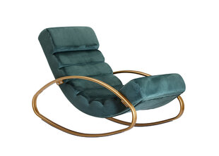 Kресло-качалка Relax, зелёная цена и информация | Кресла | kaup24.ee
