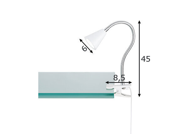 Laelamp Zirbel LED hind ja info | Laualambid | kaup24.ee