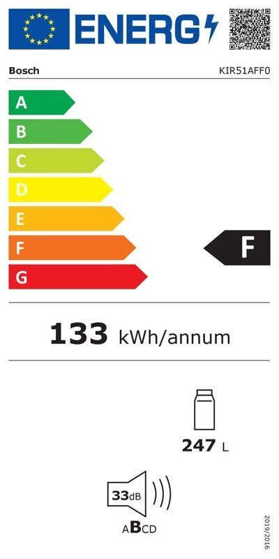 Bosch KIR51AFF0 hind ja info | Sügavkülmikud ja külmakirstud | kaup24.ee