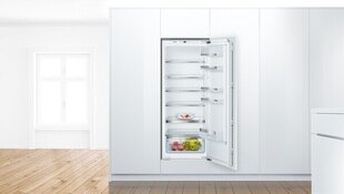 Интегрируемый холодильный шкаф Bosch KIR51AFF0, 140см цена и информация | Морозильные камеры и морозильные лари | kaup24.ee
