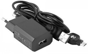 DORO WALL CHARGER 500-600-700-800 SERIES BLACK hind ja info | Mobiiltelefonide laadijad | kaup24.ee