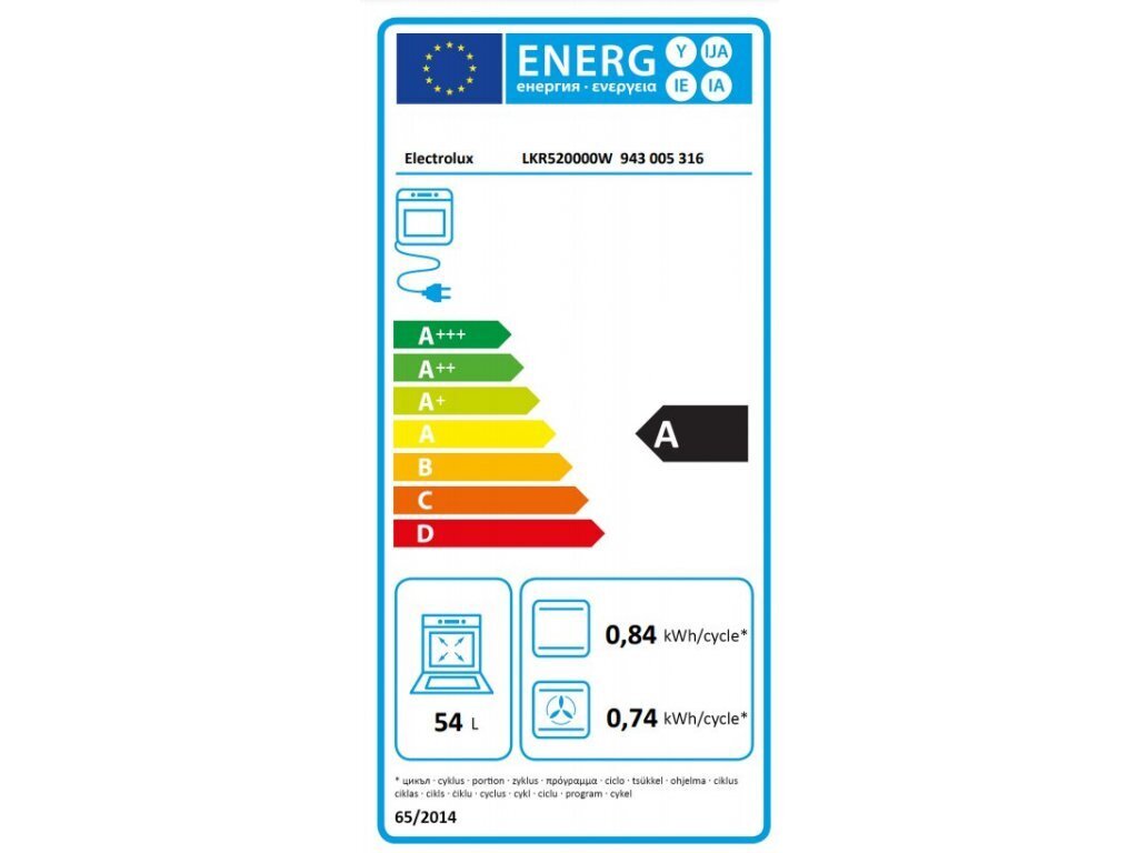 Electrolux LKR520000W цена и информация | Elektripliidid | kaup24.ee