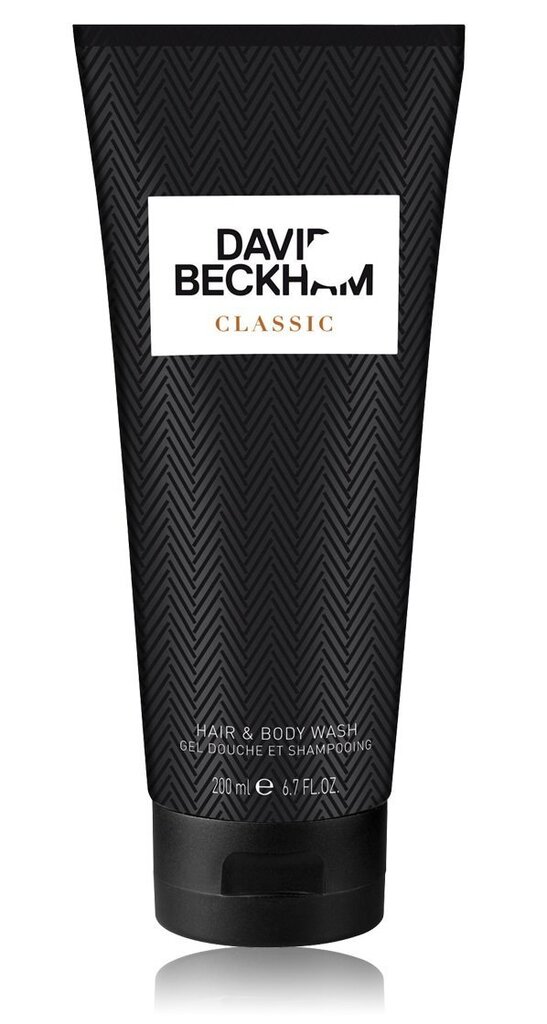 David Beckham Classic dušigeel meestele 200 ml цена и информация | Lõhnastatud kosmeetika meestele | kaup24.ee