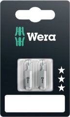 Стандартные насадки Wera 867/1 TORX TX, 30 x 25 мм, 2 шт. цена и информация | Механические инструменты | kaup24.ee