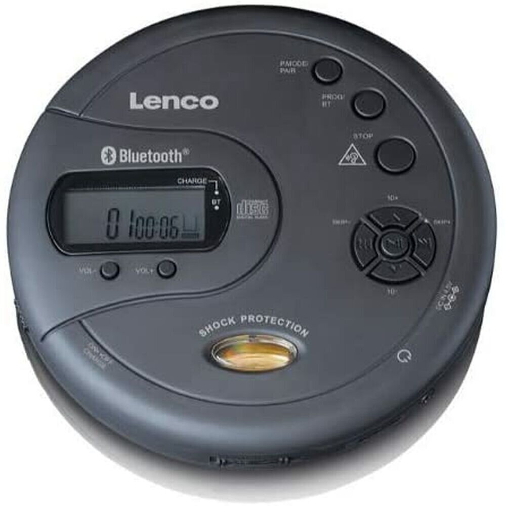 Portatiivne CD-mängija Lenco CD-300BK hind ja info | MP3-mängijad, MP4-mängijad | kaup24.ee