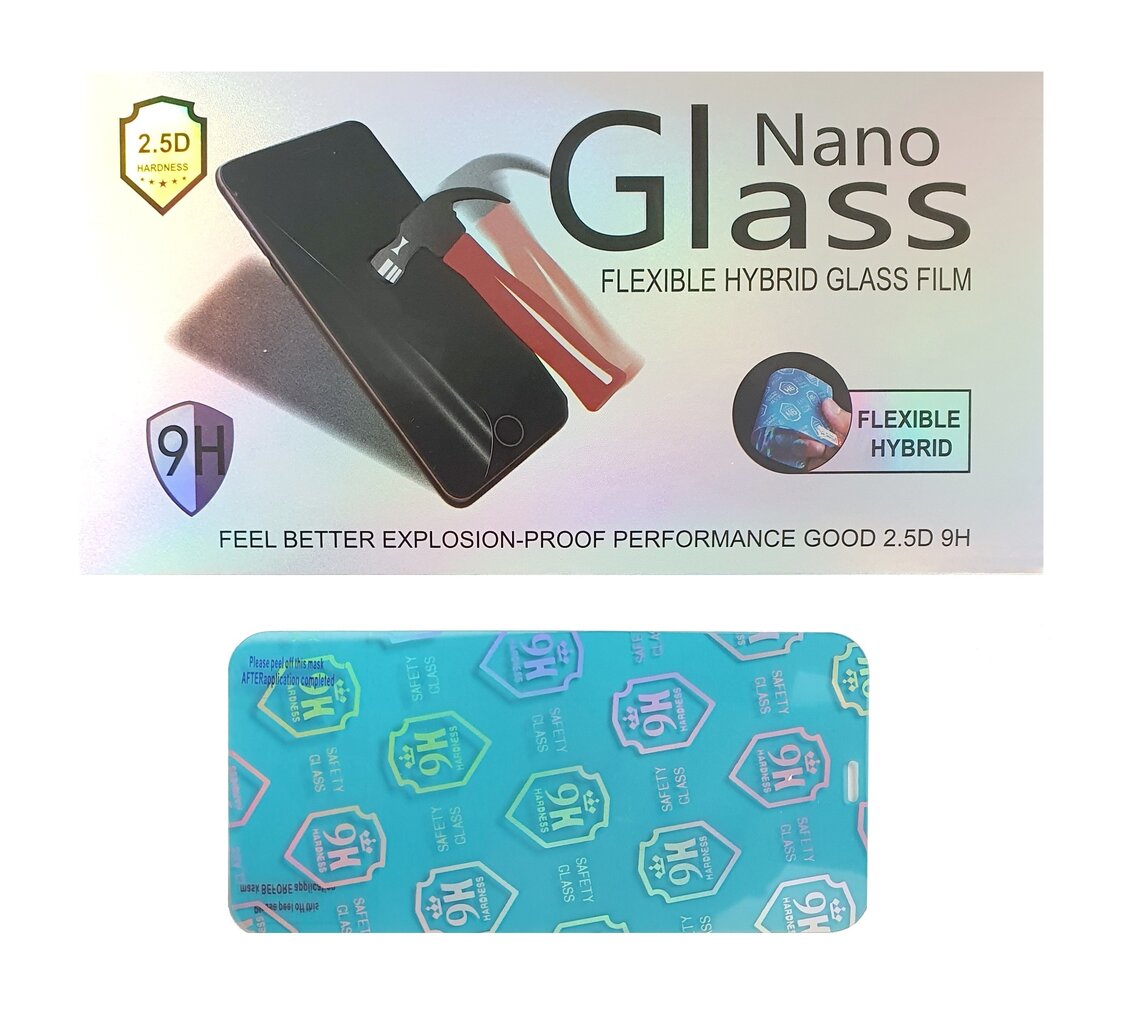 Elastne ekraanikaitse Hallo Flexible Glass 9H, Apple iPhone 12 Pro Max цена и информация | Ekraani kaitsekiled | kaup24.ee